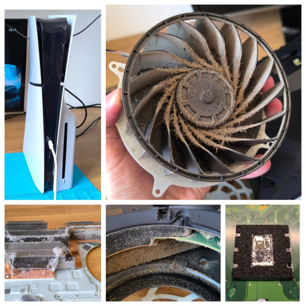 Nettoyage de poussière PlayStation 5 (PS5) à Metz